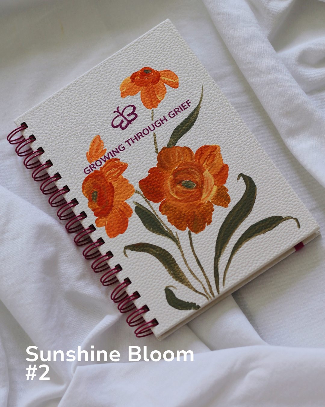 Sunshine Bloom Covers Hand Painted by Meligrafi