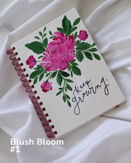 Blush Bloom Covers Hand Painted by Meligrafi