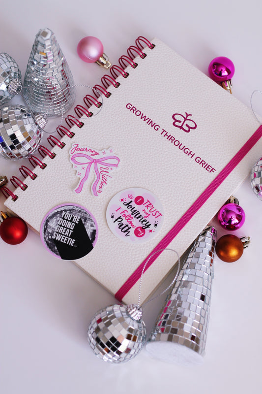 Holiday Guided Journal + Sticker Bundle